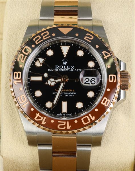 rolex gmt master 2 rootbeer 2021|Rolex root beer retail price.